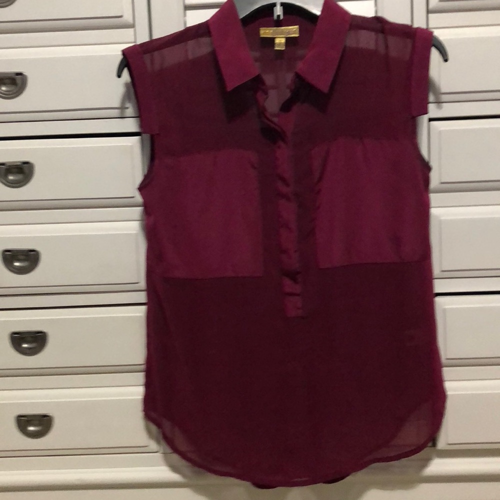 Sheer tank top